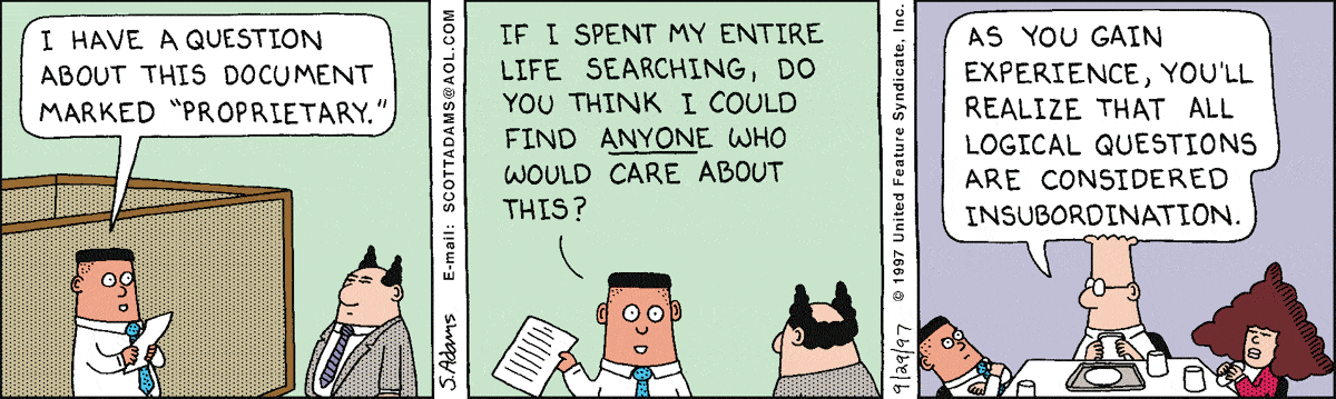 Dilbert Cartoon